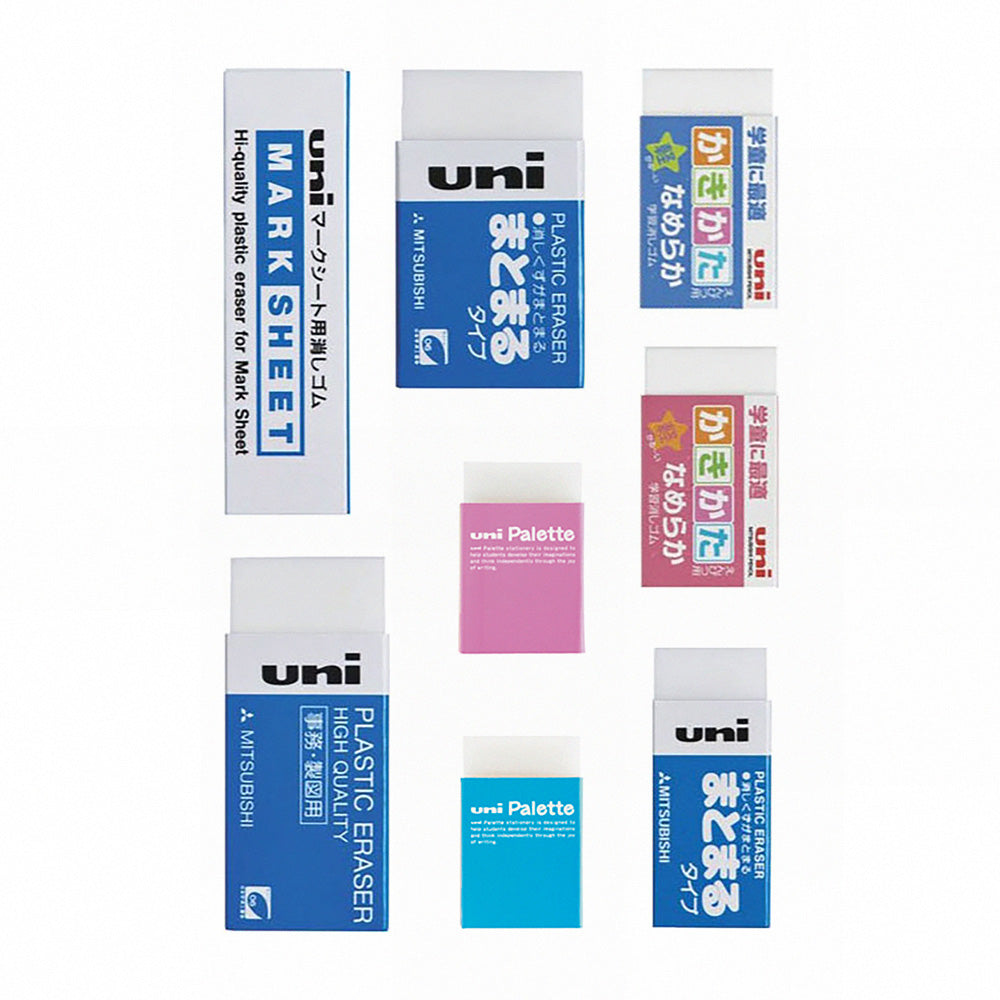 Mitsubishi UNI EP102C EP103PLT EP104ST EP105 EP106M EP60 EP61M ER100MX drawing eraser learning affairs wiping stationery