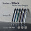 Sakura GBR20 Ballsign ID 0.4mm 0.5mm Gel Pen Ballpoint Pen Vintage Dark Ink Red Dot Design - CHL-STORE 