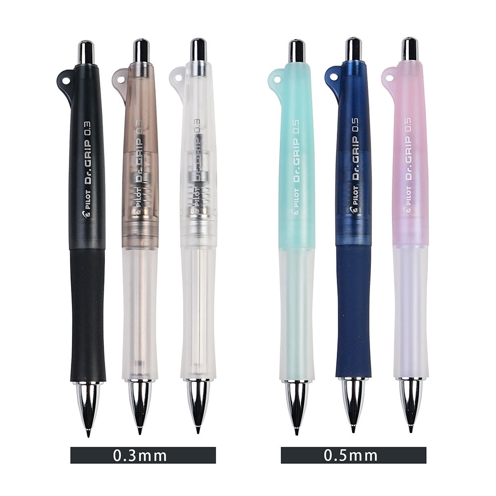 Pilot HDGL-50R 0.5mm Dr. Grip Classic Color Soft Relaxing Color HDGL-90R 0.5mm Mute Mechanical Pencil Office Study - CHL-STORE 