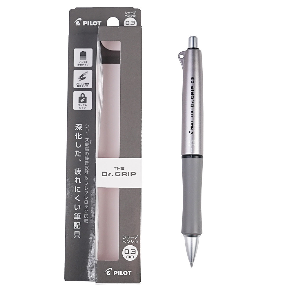 Pilot HDGL-50R 0.5mm Dr. Grip Classic Color Soft Relaxing Color HDGL-90R 0.5mm Mute Mechanical Pencil Office Study - CHL-STORE 