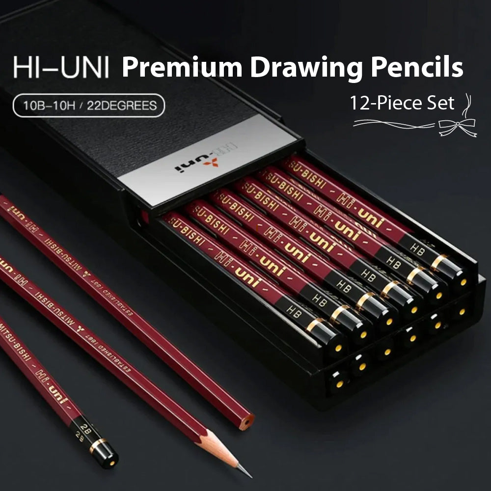 UNI HU/2B/B/HB Advanced Drawing Pencil Art Drawing Pencil Sketch Pencil - CHL-STORE 