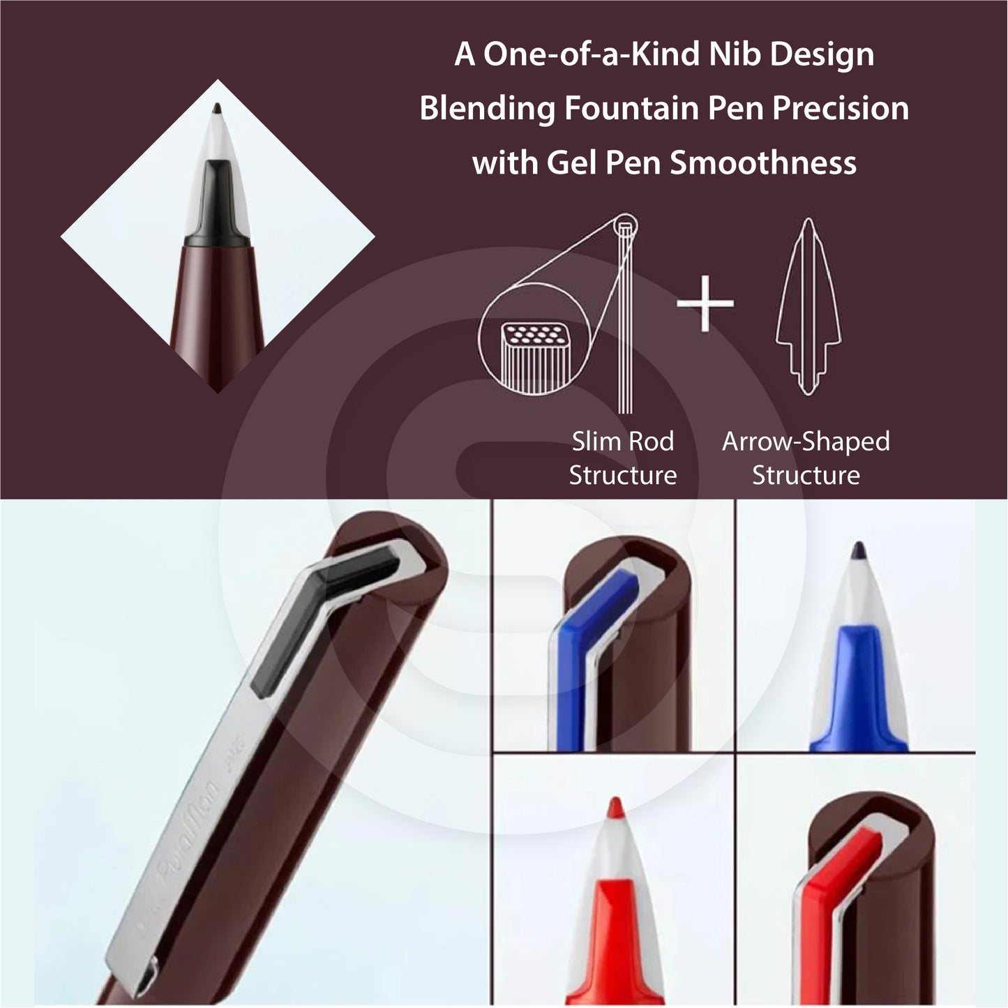 Pentel JM20 0.4-0.7mm line pen plastic pen