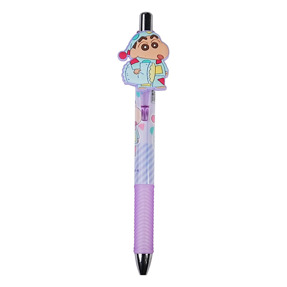 Crayon Shin-chan Character Gel Pens - 8 Vibrant Colors Collection