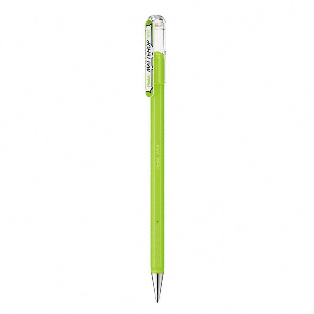 Pentel Mattehop colorful high-color pens, sweet colors, 1.0mm, 7-pack, matte color, deep and vivid, pocket card, photo