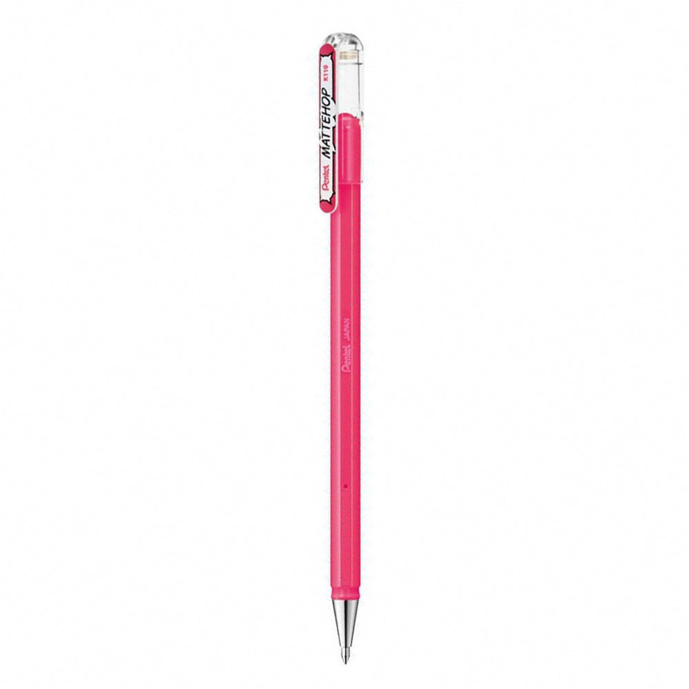Pentel Mattehop colorful high-color pens, sweet colors, 1.0mm, 7-pack, matte color, deep and vivid, pocket card, photo