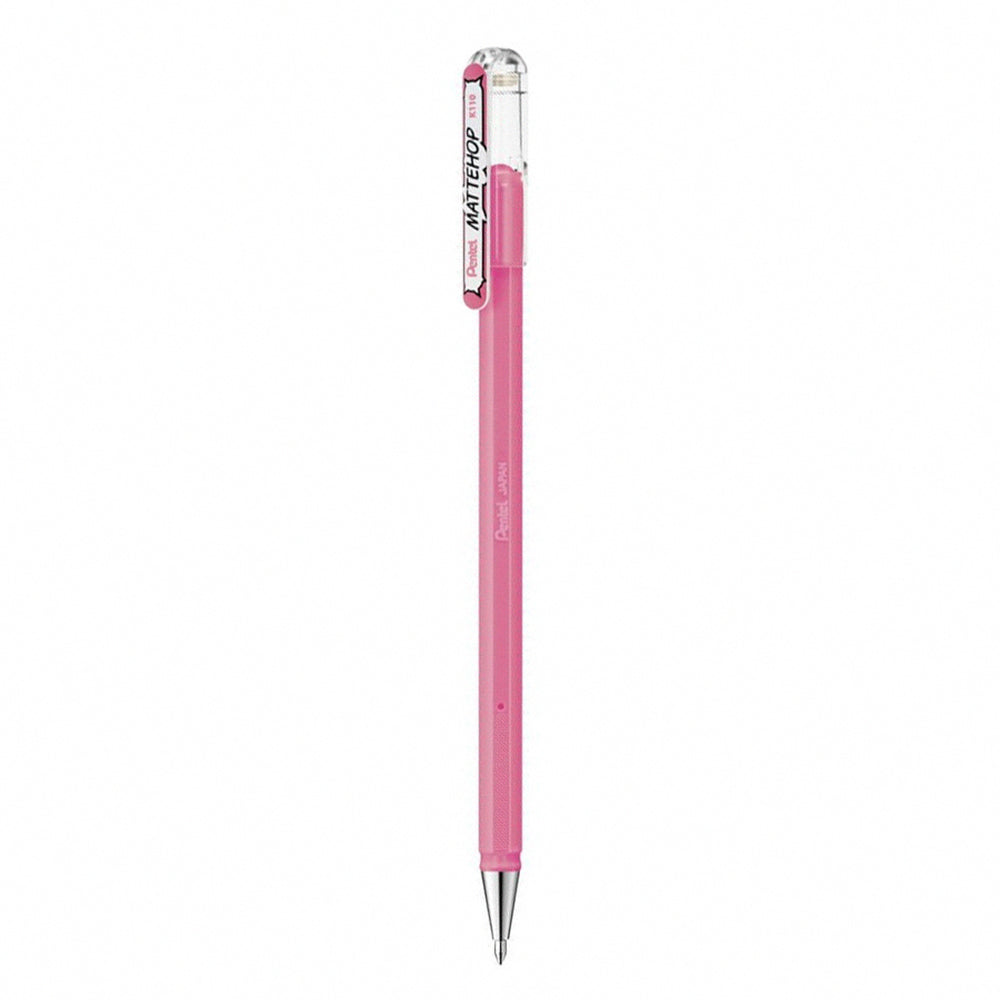 Pentel Mattehop colorful high-color pens, sweet colors, 1.0mm, 7-pack, matte color, deep and vivid, pocket card, photo