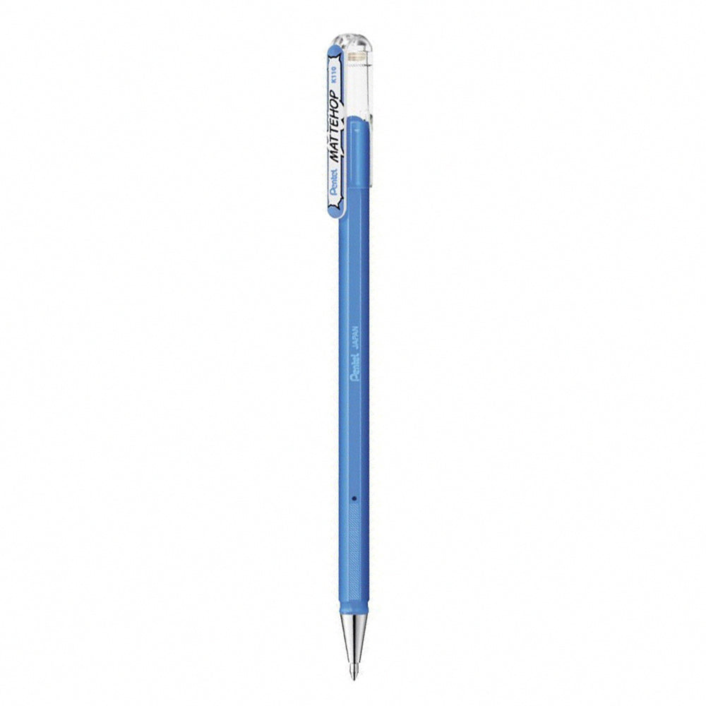 Pentel Mattehop colorful high-color pens, sweet colors, 1.0mm, 7-pack, matte color, deep and vivid, pocket card, photo