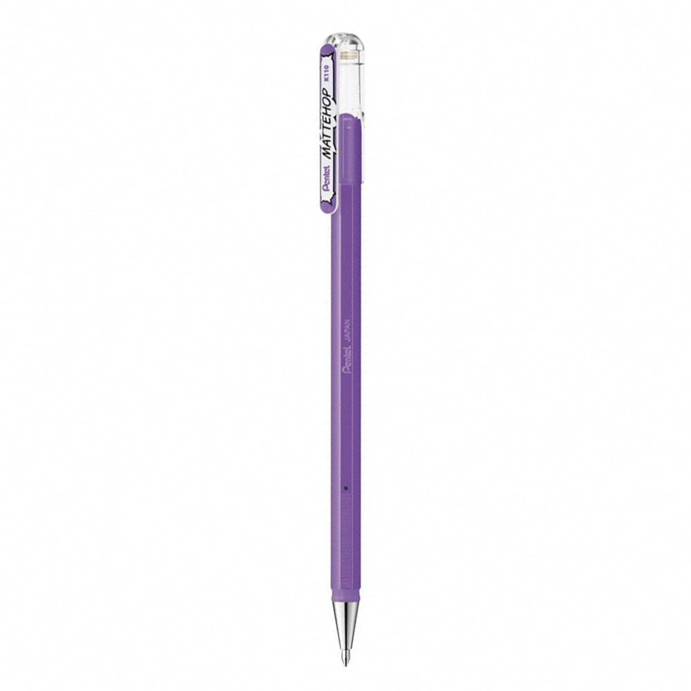 Pentel Mattehop colorful high-color pens, sweet colors, 1.0mm, 7-pack, matte color, deep and vivid, pocket card, photo