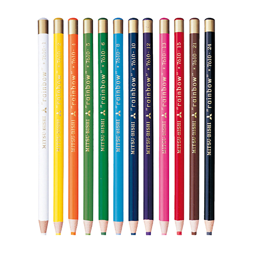 UNI Easy-Tear Oil & Water-Based Multisurface Colored Pencils