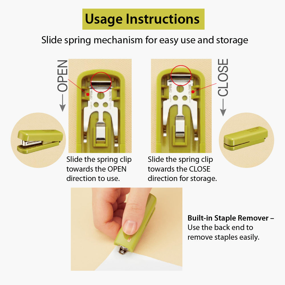 Kokuyo ME KME-PSL101 CLIP-ON Stapler Stapler Stapler