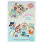 T'S FACTORY Crayon Shin-chan pad purple green yellow red school supplies children's stationery