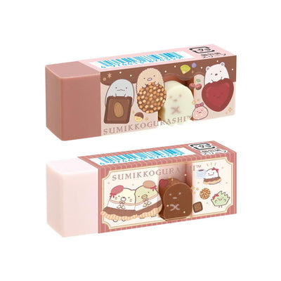 San-X Fruity Scented Creature Erasers - Cute Two-Color Designs