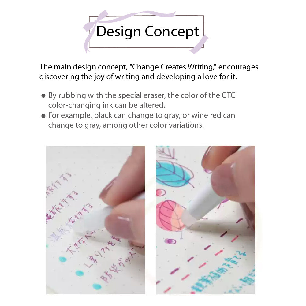 Pen Color Changing PILOT ILMILY COLOR TWO COLOR New Arrival Multicolor Friction Disappearing Student Girls Creativity School Office Stationery Art LIL-25S4 - CHL-STORE 
