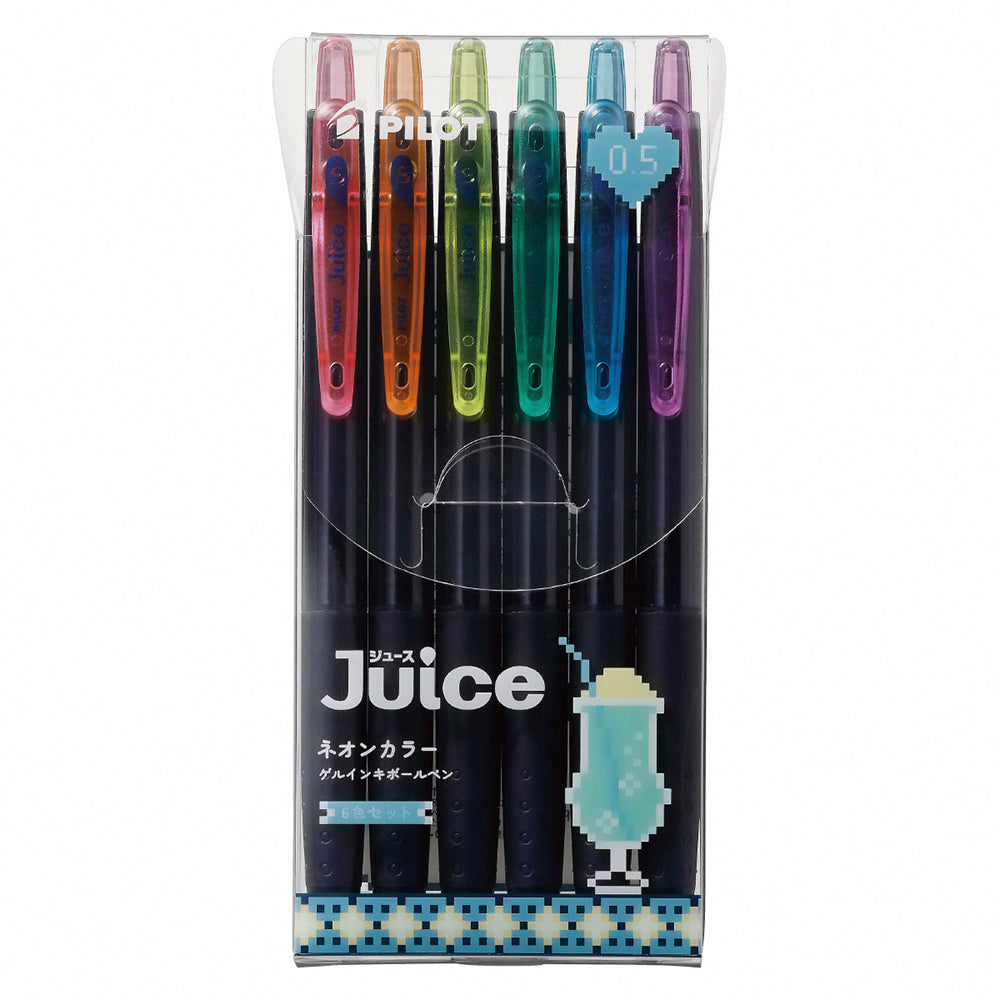 PILOT LJU-15 0.5mm Juice Classic Retro Pen: Vivid Smooth Writing, Chic Colors