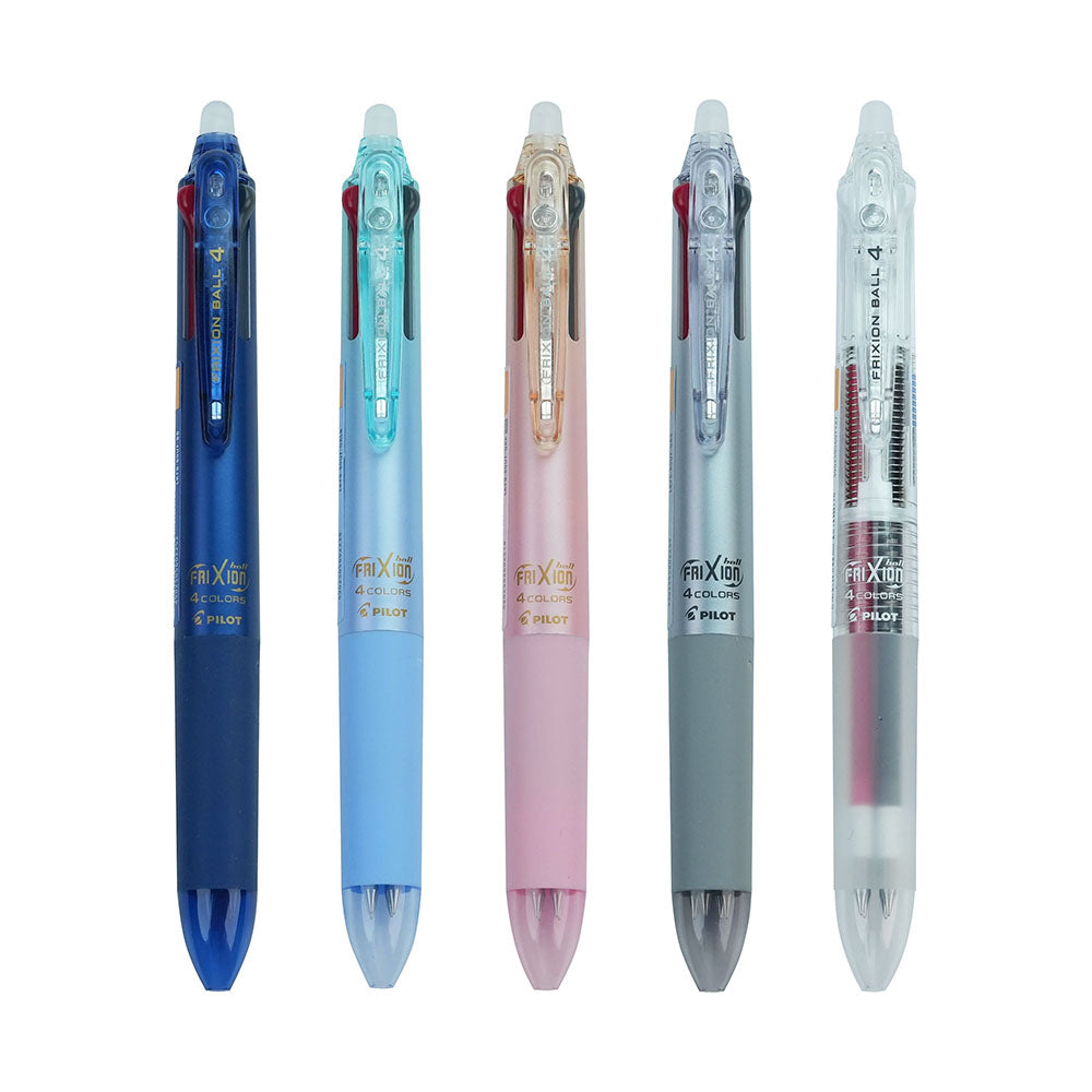 PILOT Frixion 0.38MM Four Color Magic Eraser Pen Purple LKFB-80UF-GRPU - CHL-STORE 