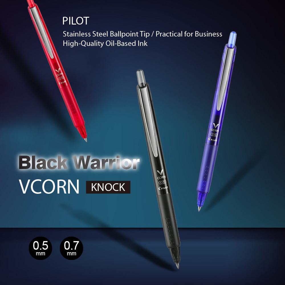 PILOT LVKN-15 BLS-VB Vcorn v corn knock Press gel pen Gel pen Ballpoint pen - CHL-STORE 