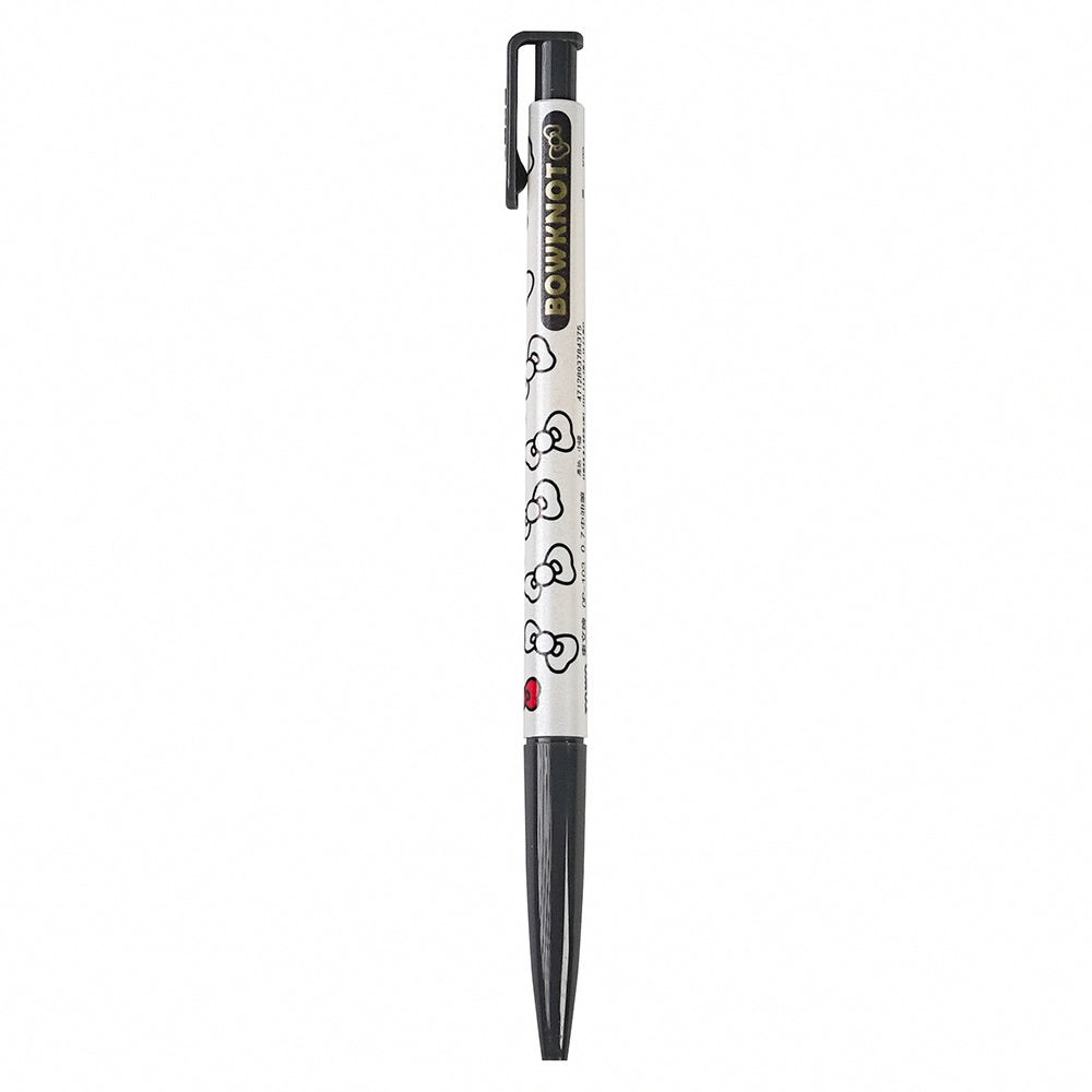 TOWO Dongwen brand BP-1B OP-103 0.7mm black pearl bow medium oil pen oily ball pen press automatic ball pen quick drying