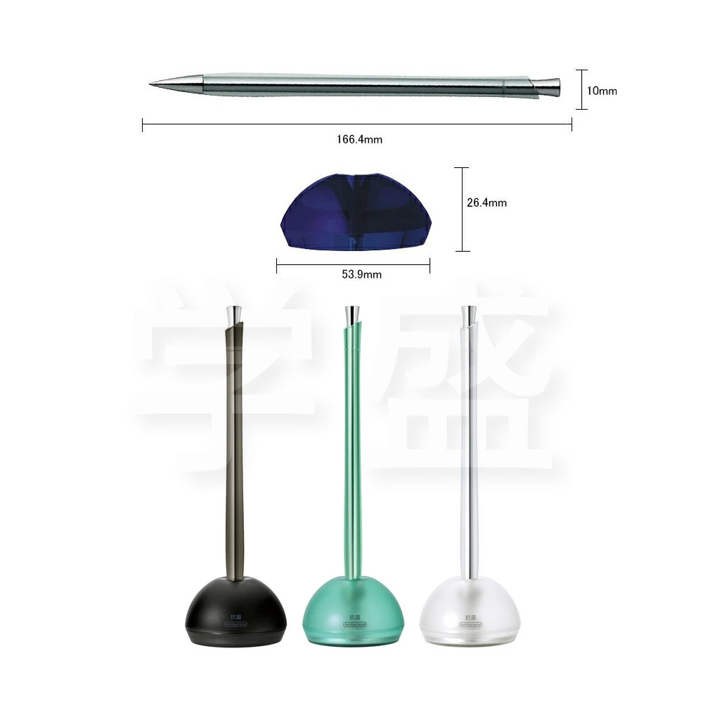 ZEBRA Floss Antibacterial Desk Ballpoint Pen with Base