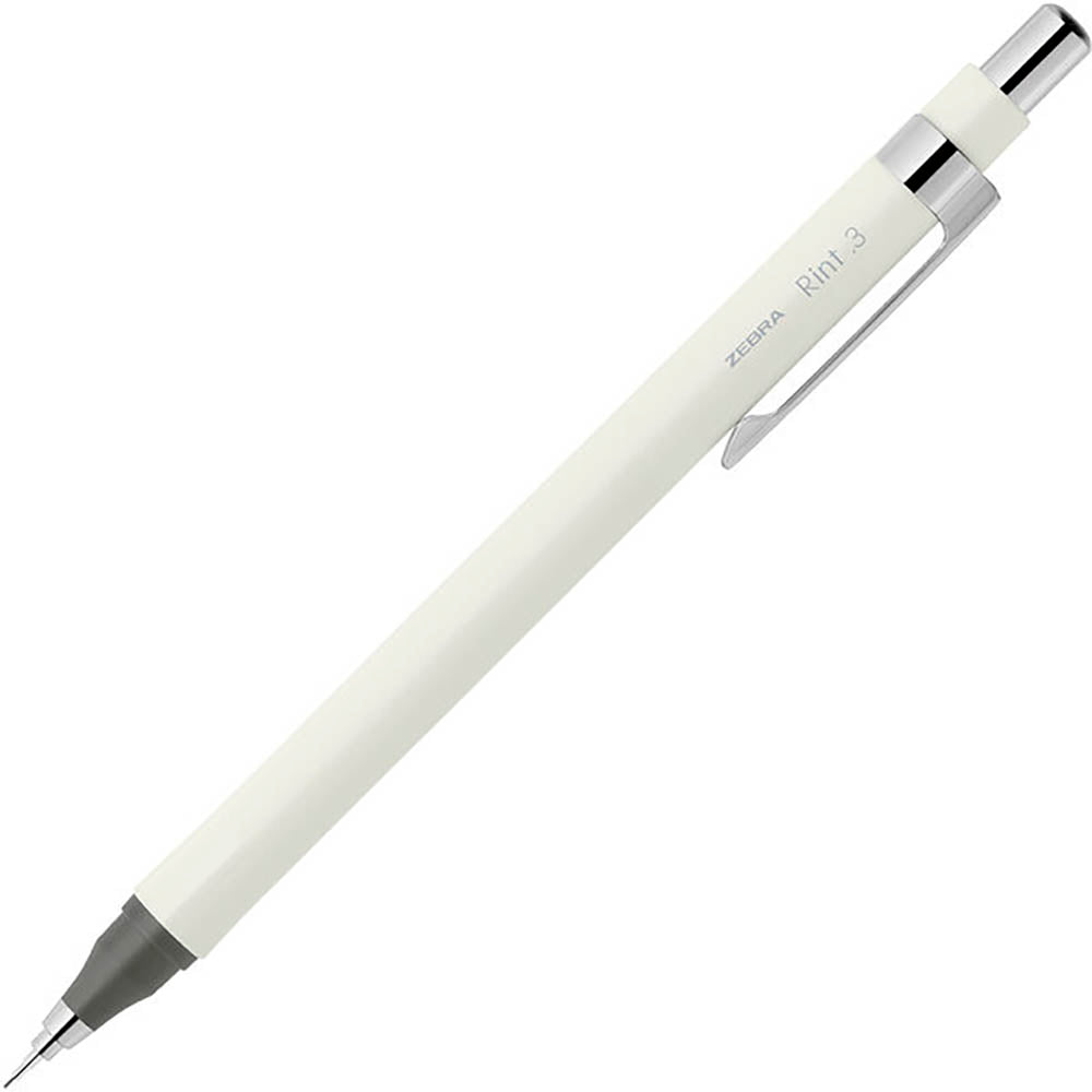 ZEBRA Rint Automatic Mechanical Pencil P-MA130 – 0.5mm / 0.3mm Long Tip for Clear View, Writing Posture Training for Students