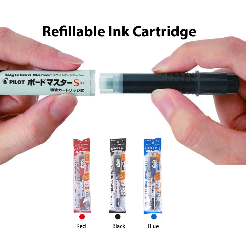 PILOT P-WMBSE-15F Replaceable card water fine-character whiteboard pen S series - CHL-STORE 