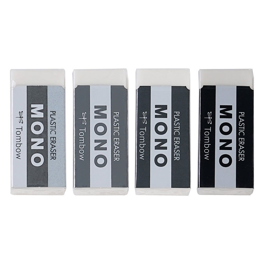 Tombow MONO Limited Edition Gray and Black White Simple Series 0.5mm Mechanical Pencil Eraser HB refill Office Learning Textured Stationery