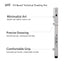 Fine character pen UNI 0.49mm oily very fine black drawing fine character art tool stationery painting student teacher student office PIN01A.24 - CHL-STORE 
