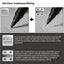 Pentel orenznero 0.3mm fine mechanical pencil black PP3003-A anti-break super stable