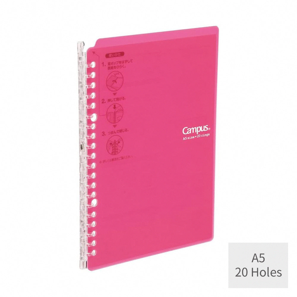 KOKUYO Campus  Ultra-Thin Loose-Leaf Notebook: Portable & Stylish Organizer