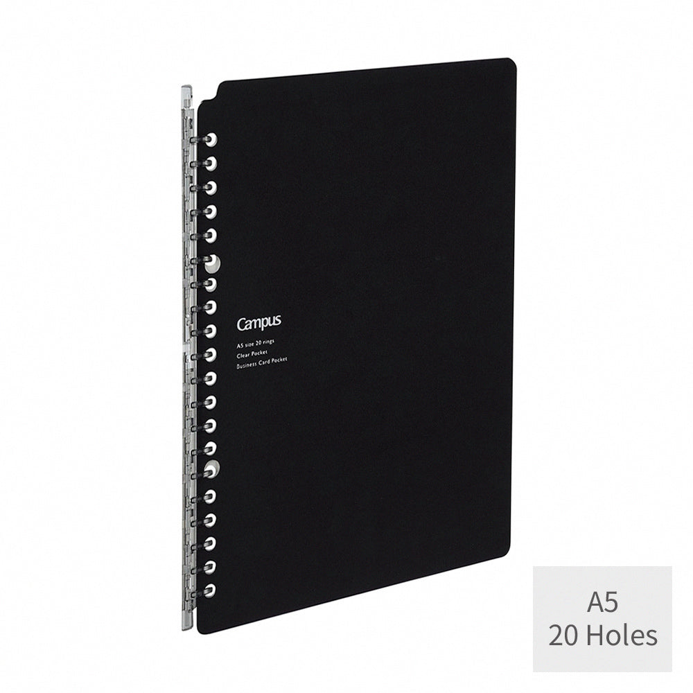 KOKUYO Campus  Ultra-Thin Loose-Leaf Notebook: Portable & Stylish Organizer