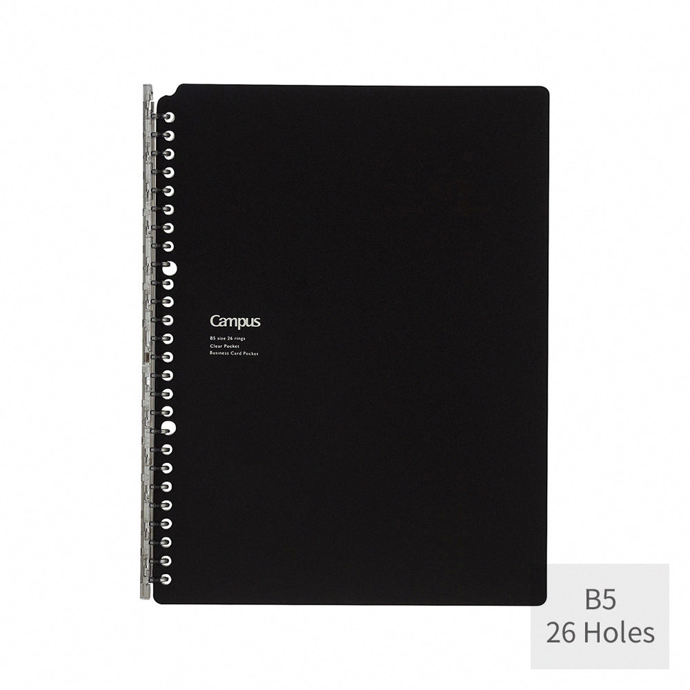 KOKUYO Campus  Ultra-Thin Loose-Leaf Notebook: Portable & Stylish Organizer