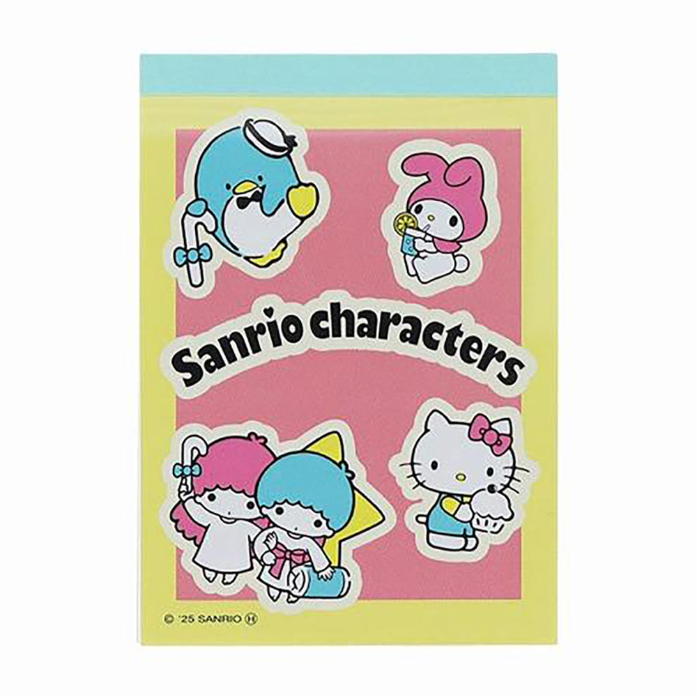 Sanrio popular characters MEMO character collection Little twin stars Hello Kitty Pom Pom Purin Take it with you Note paper