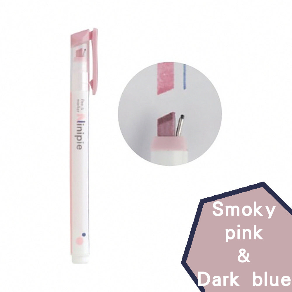 Sun-Star Ninipie Dual-Tip Pen: Japanese Highlighter & Stylus
