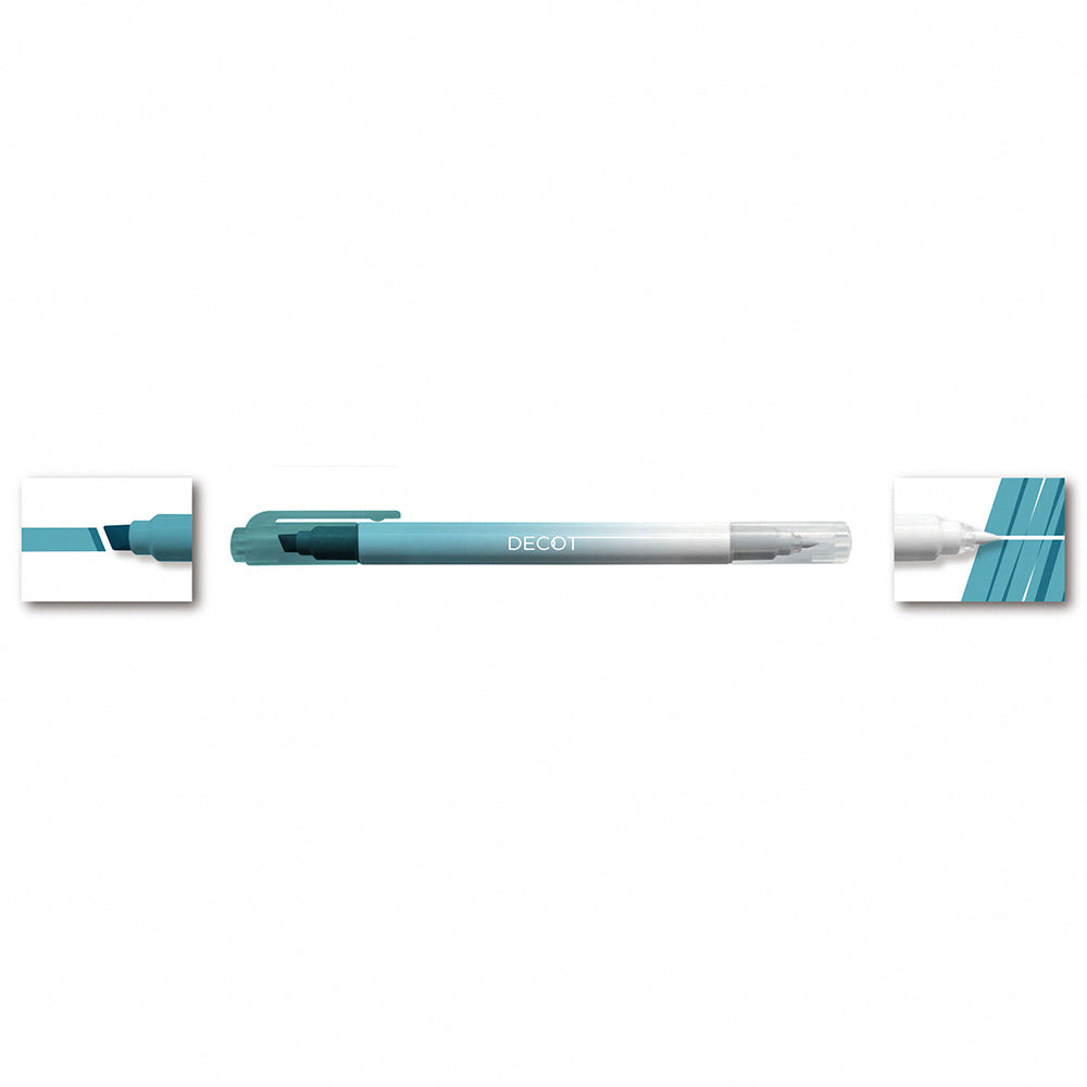 Sun-star DECOT double-ended marker color-changing pen highlighter pen Japanese stationery office study student notes