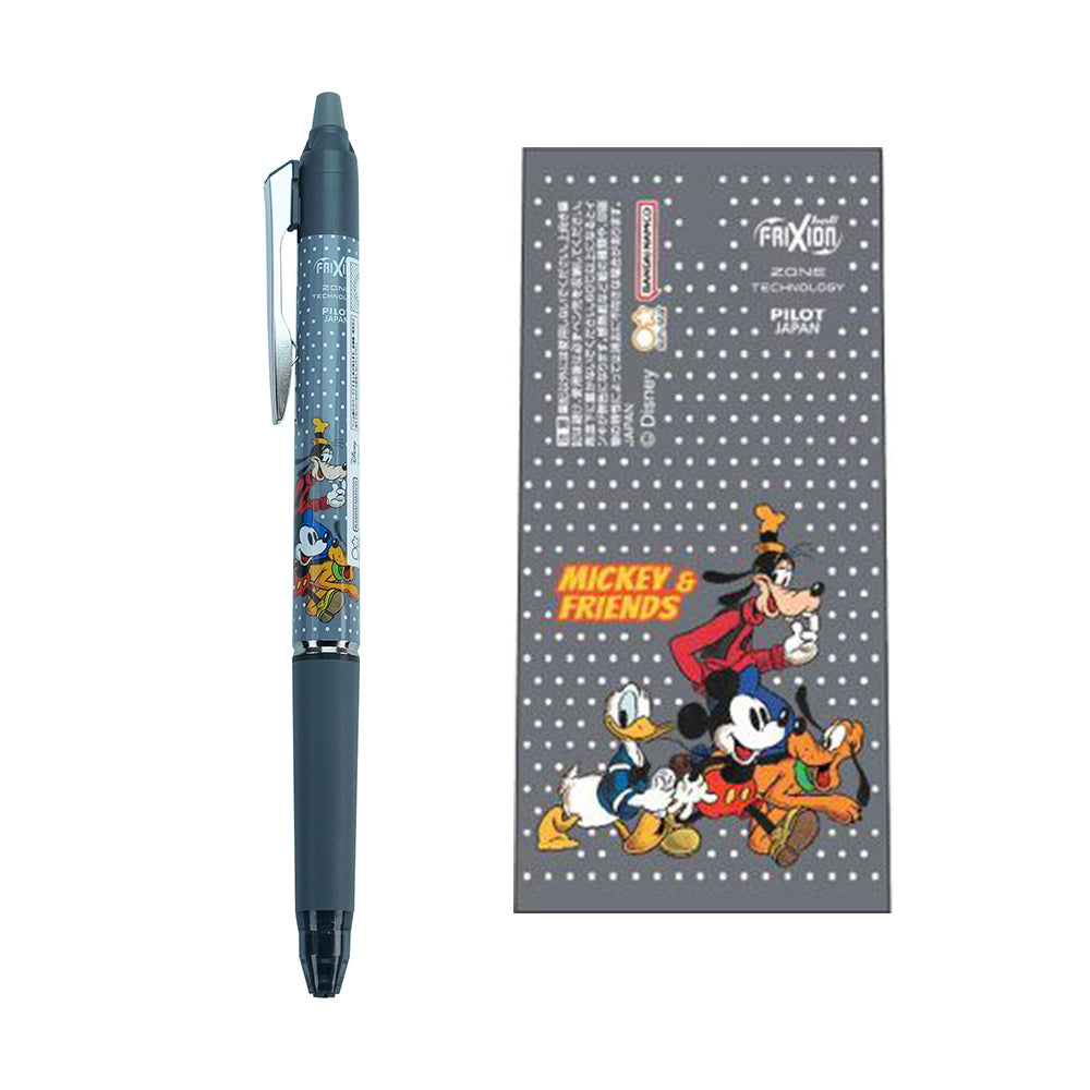 PILOT FriXion BALL Zone Disney Retro Series Limited 0.5mm Black Ink Magic Erase Pen Erase Pen Mickey Donald Duck Pooh Alice