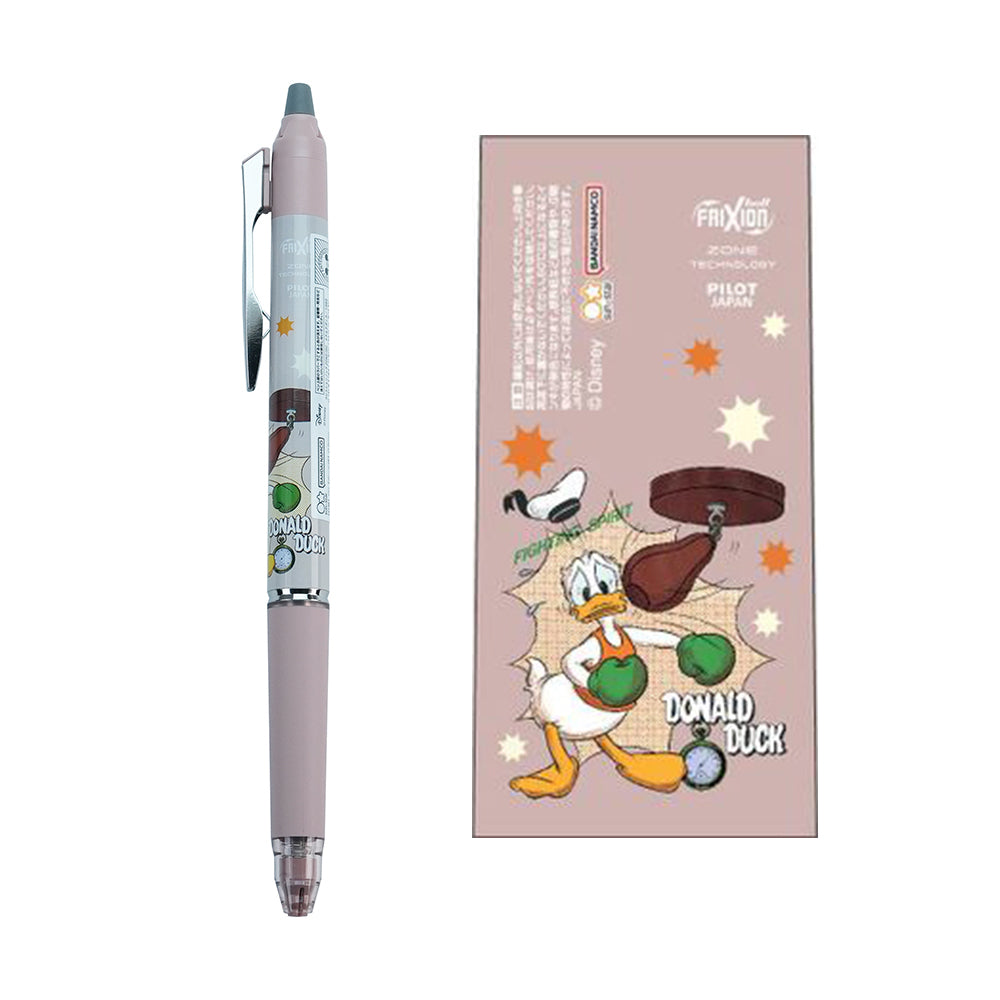 PILOT FriXion BALL Zone Disney Retro Series Limited 0.5mm Black Ink Magic Erase Pen Erase Pen Mickey Donald Duck Pooh Alice