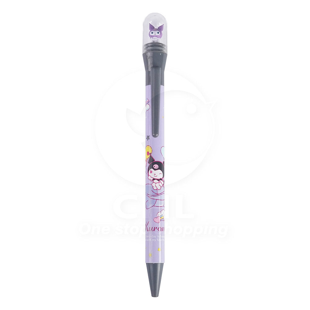 Sun-Star Snoopy obrotowy pióro boiska 0,7 mm czarny atrament S46492