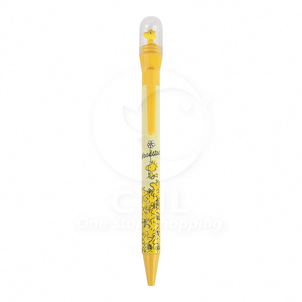 Sun-Star Snoopy obrotowy pióro boiska 0,7 mm czarny atrament S46492