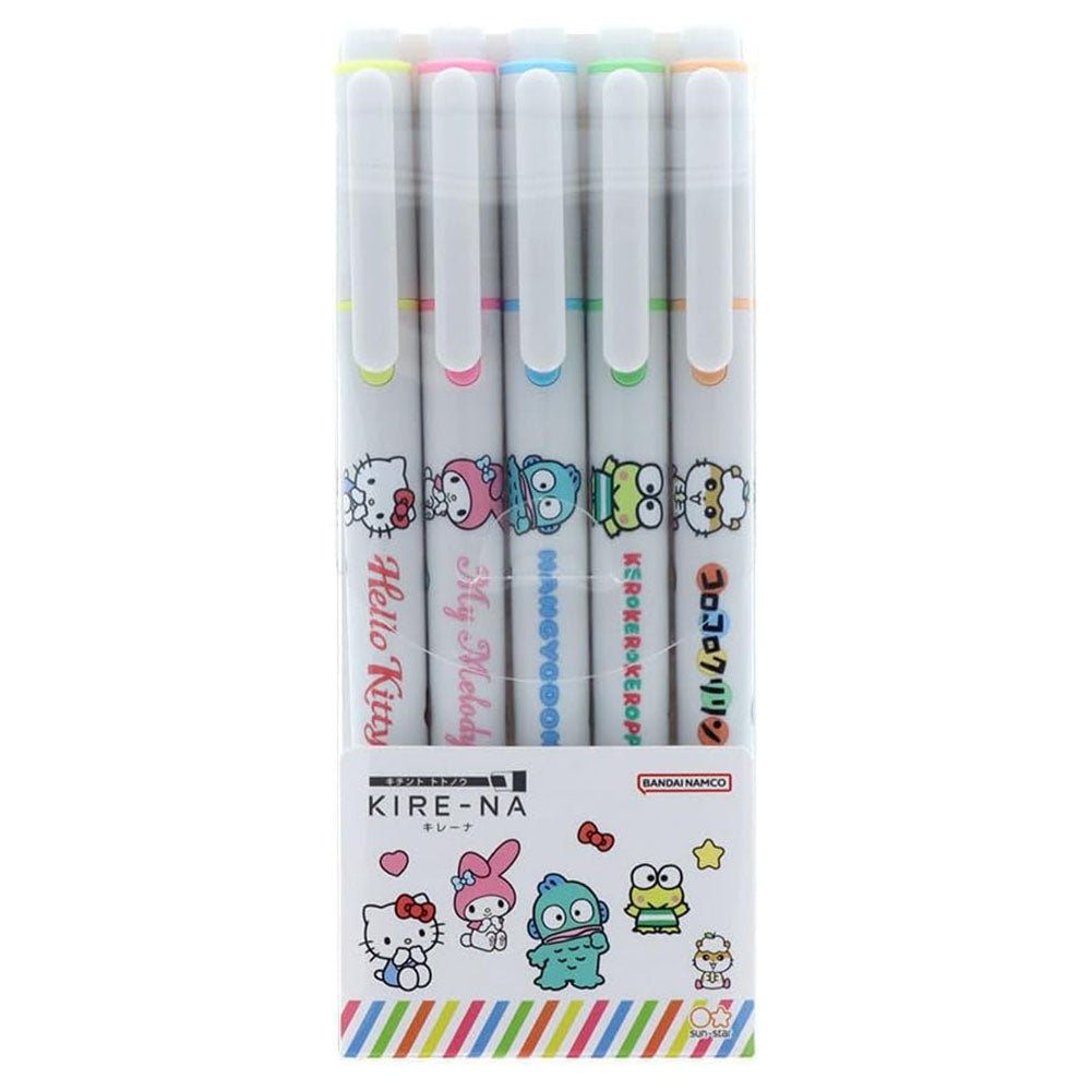 Pilot Kire-na dual-head highlighter SKIW-1 Fast Dry Stable Not easy to accumulate ink Clean lines Sanrio