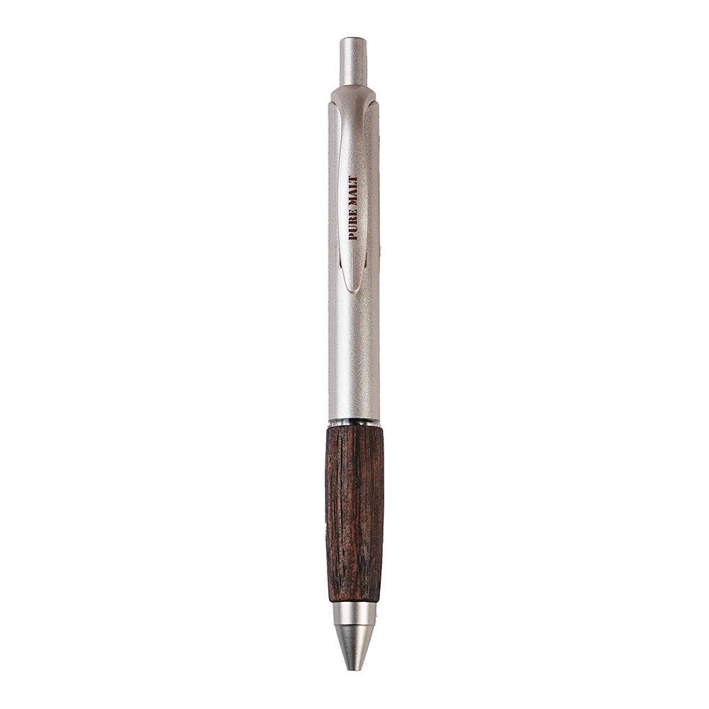 UNI Mitsubishi natural century oak hand grip 0.5mm UMN-515 press gel pen light brown dark brown office meeting writing stationery Japanese texture