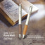 UNI Mitsubishi natural century oak hand grip 0.5mm UMN-515 press gel pen light brown dark brown office meeting writing stationery Japanese texture