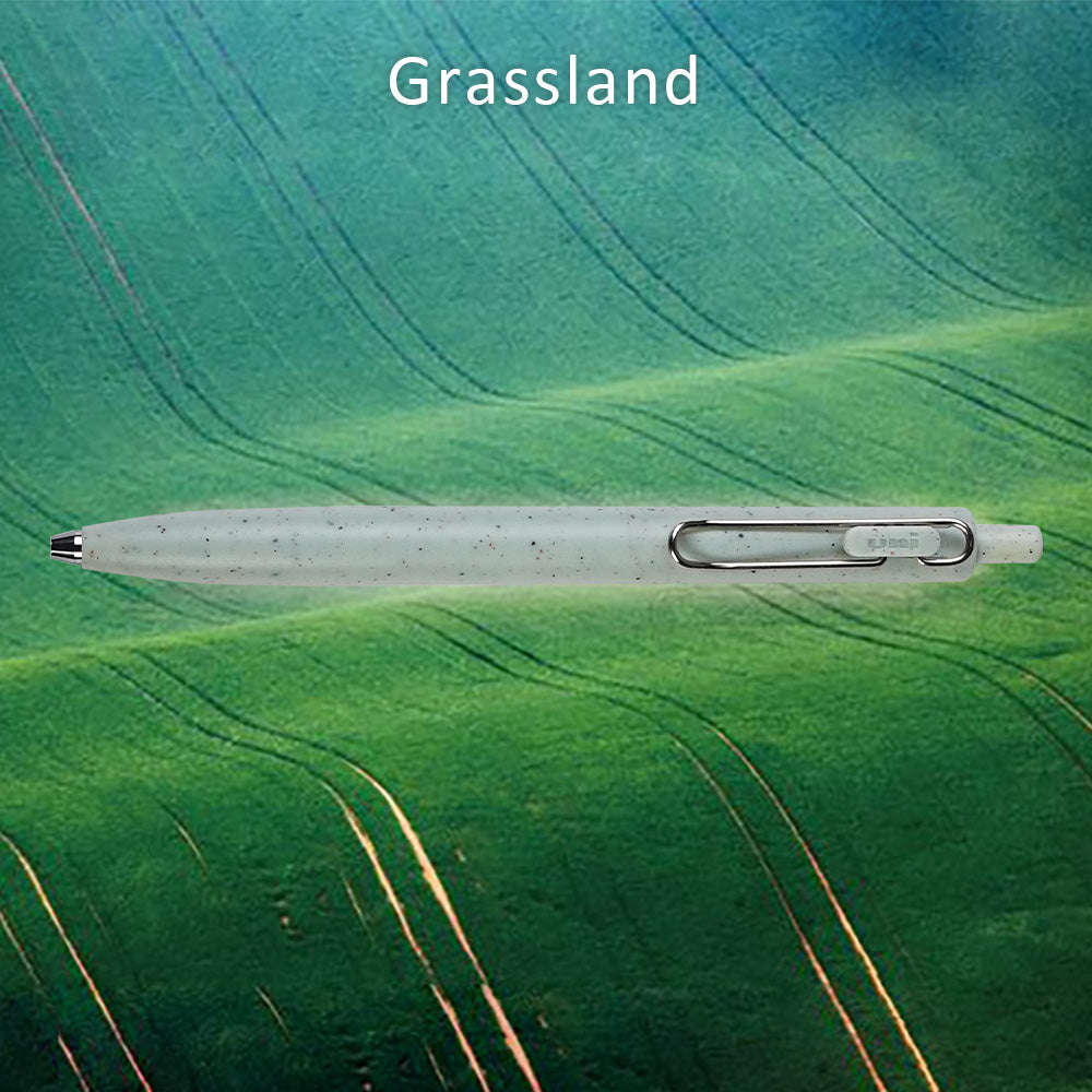 uni-ball one F limited new color earth texture thick core black ink 0.38mm0.5mm automatic ballpoint pen UMNSFT