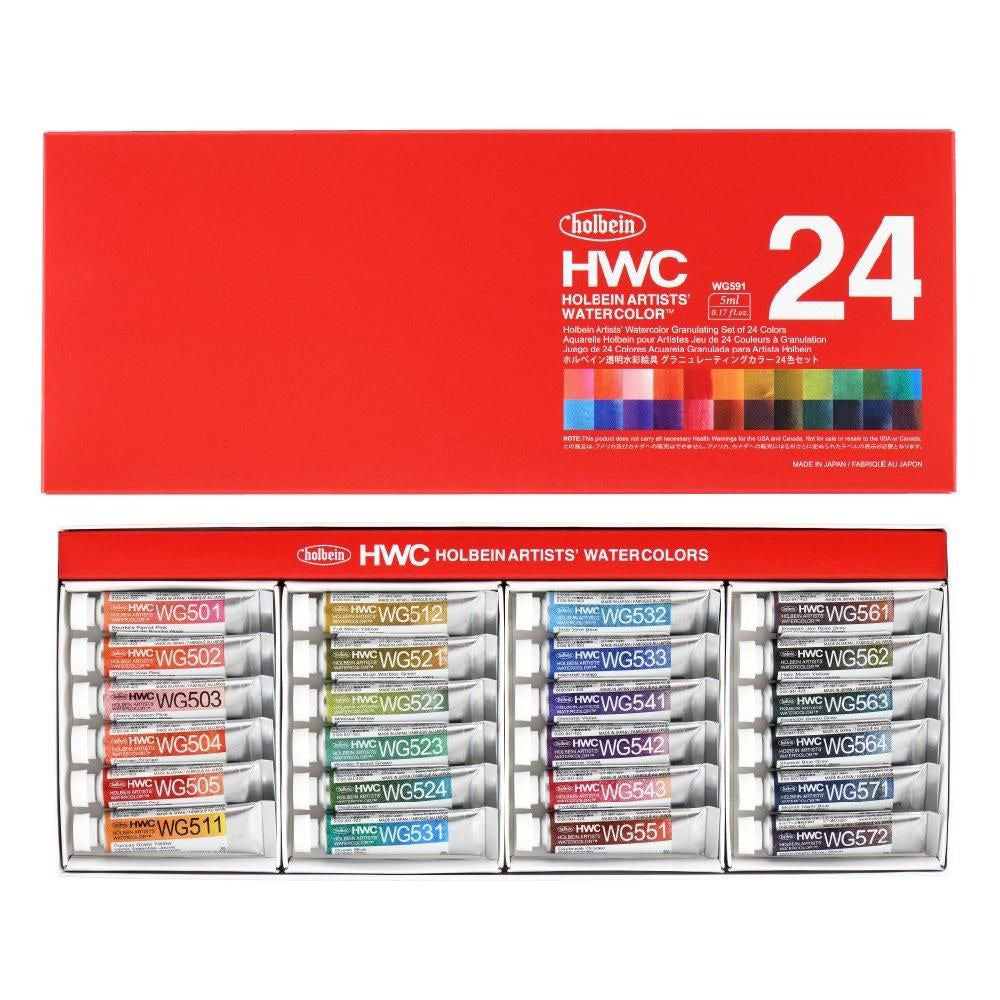 Holbein Transparent Watercolor Paint Lightfast Not Easy to Fade High Transparency Professional Grade Artist Fine Art