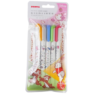 Zebra MILDINER Disney Joyful Hues: Dual-Tip Soft Line Marker Set