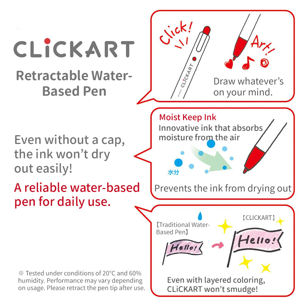 ZEBRA CLICKART Limited Edition Pen