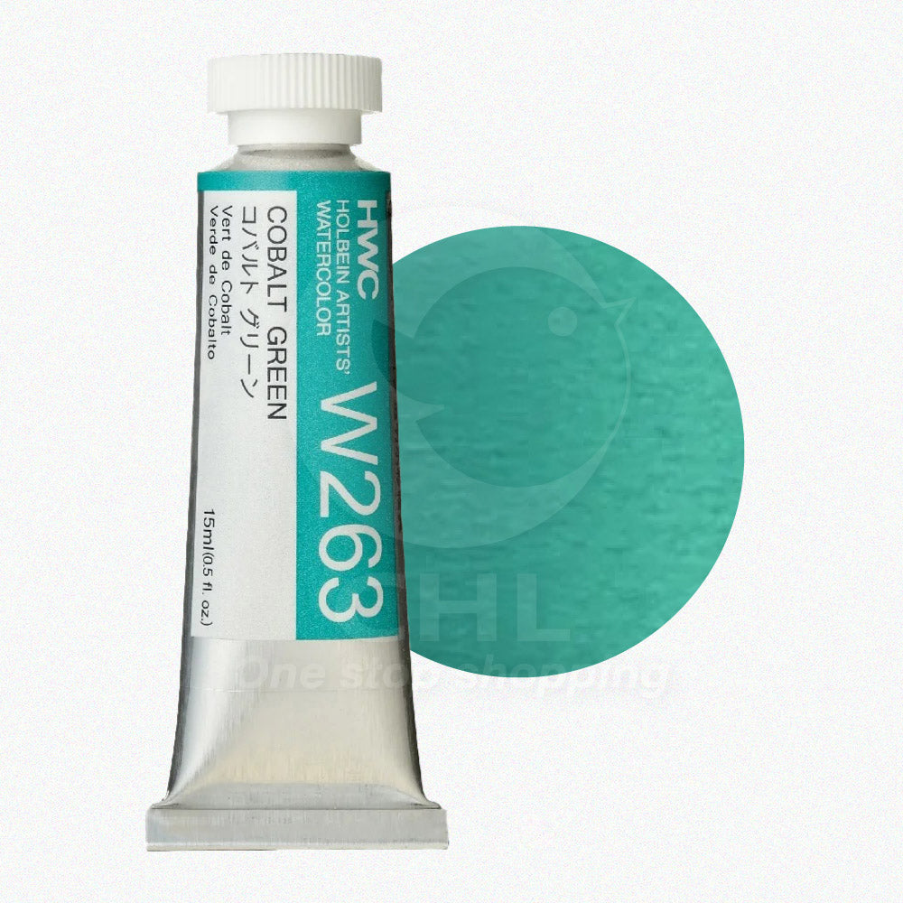 Holbein Transparent Watercolor Paint Lightfast Not Easy to Fade High Transparency Professional Grade Artist Fine Art