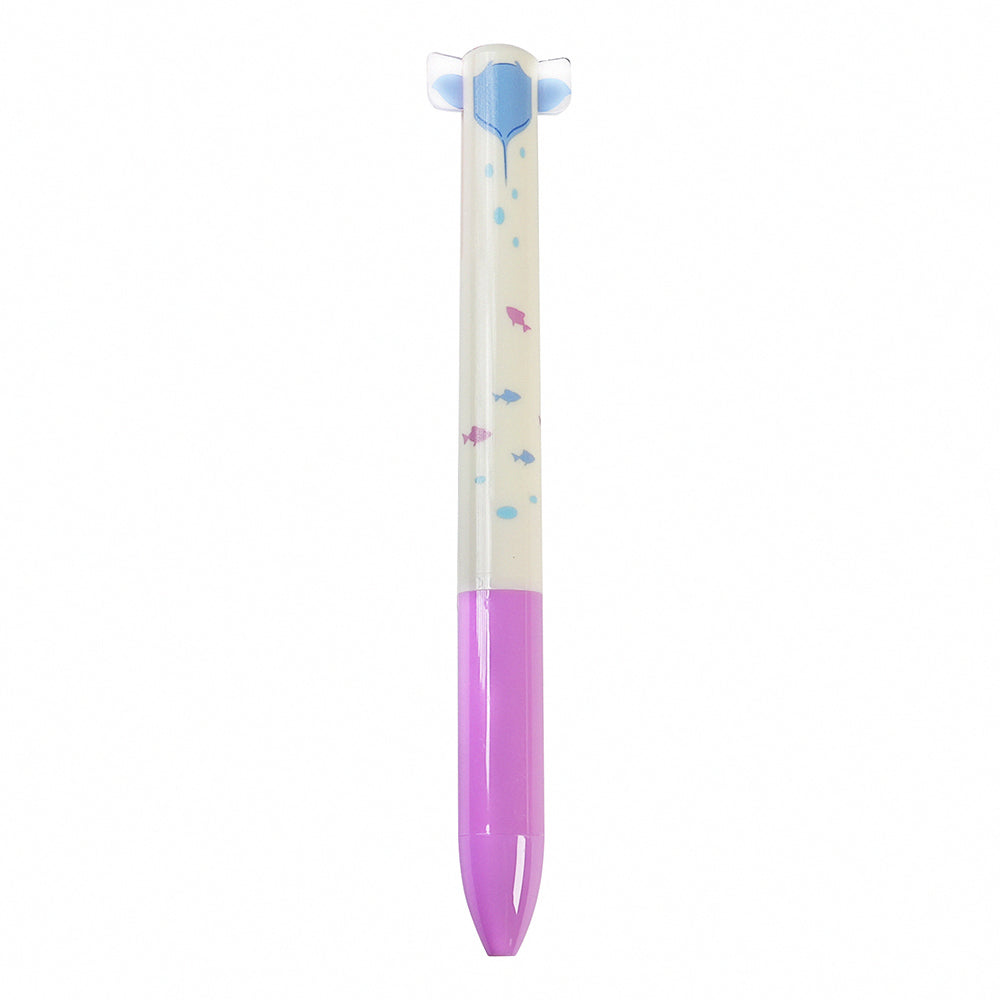Funbox MiMi 0.7mm black and red ball pen marine life series cute stationery Japanese stationery