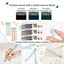 Sakura GBR20 Ballsign ID 0.4mm 0.5mm Gel Pen Ballpoint Pen Vintage Dark Ink Red Dot Design - CHL-STORE 