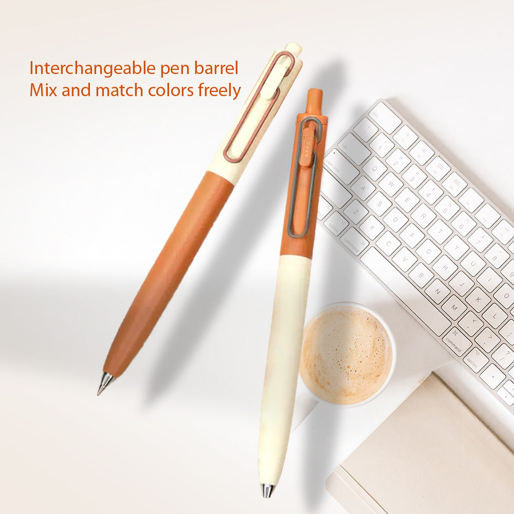UNI UMNSF05F uni-ball one feel Everyday Landscape Series 0.38mm 0.5mm Black Ink Gel Pen Thick Ink - CHL-STORE 