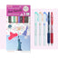 Séabra Sarasa Mildliner Pen Peann + Ballpoint Pen Limited Taisteal Taisteal 5-Color