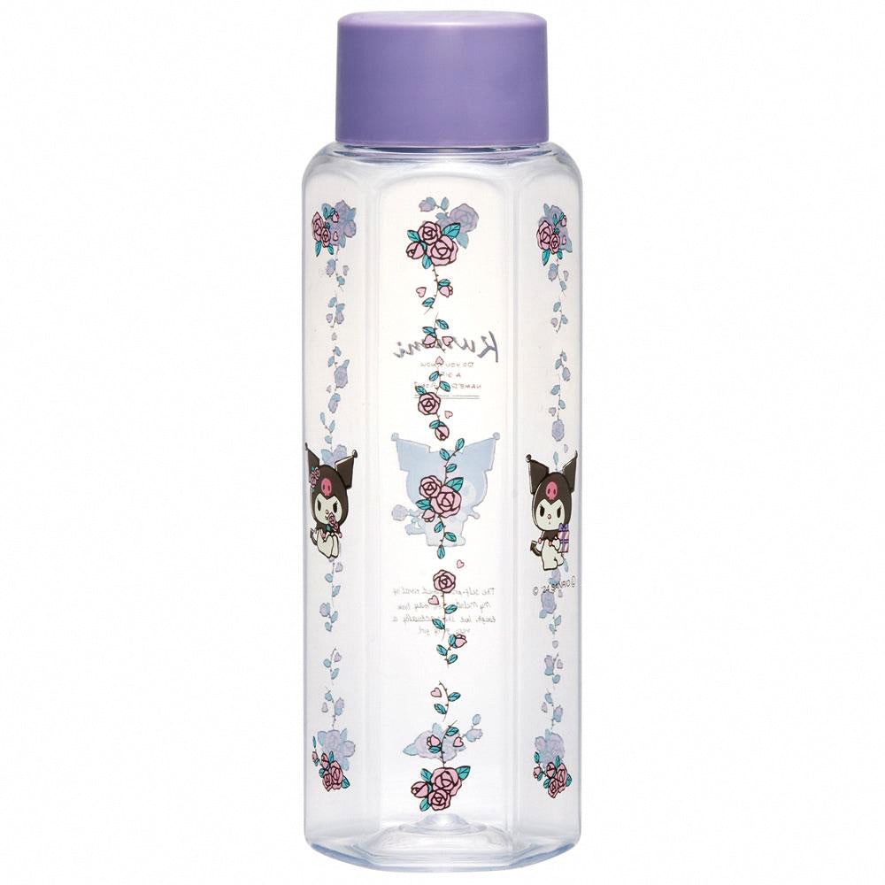 Stylish Sanrio Kuromi Water Bottle | 350ml Hex Design | Easy Grip